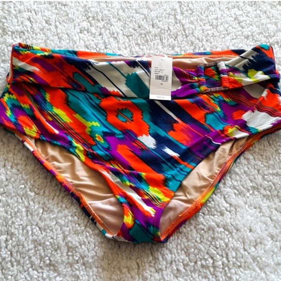 LANE BRYANT SWIM suit Bottoms Size 18 - Picture 1 of 9